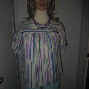 NWT - Women's Striped Top, Size 1XL, from Emery Rose by Shein